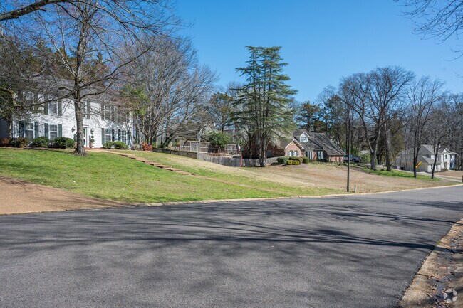 Bel Air homes sit on large lots with tall trees, providing privacy from their neighbors.