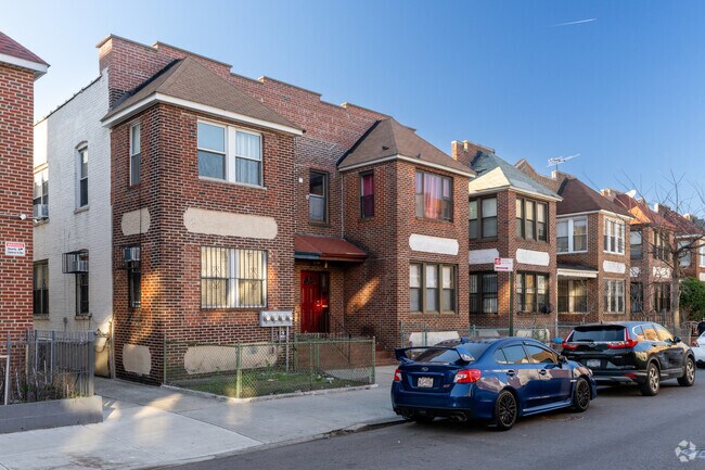 Semi-detached brick homes