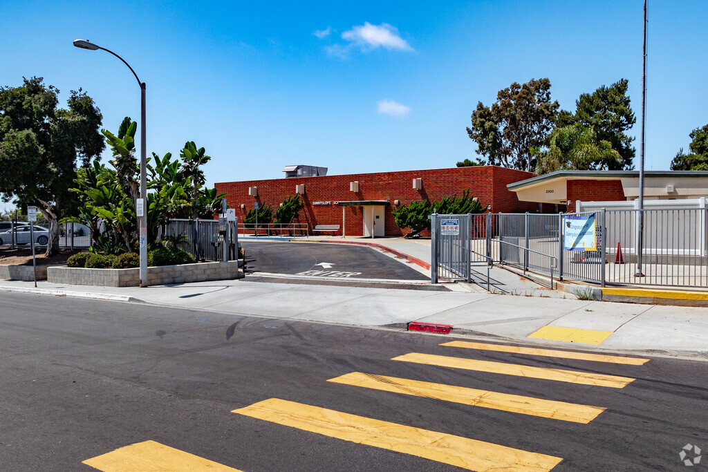 A view from the crosswalk at Sunnyslope Elementary School in Palm City.