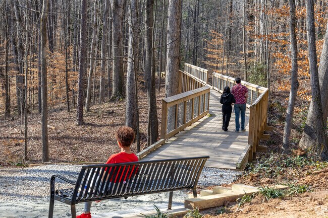 Locals enjoy a sunny winter day at Probst Park in Smoke Rise.