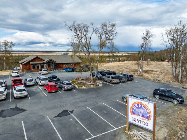 After taking a drive down Kalifornsky Beach Road, stop in at the Flats Bistro for an upscale meal.