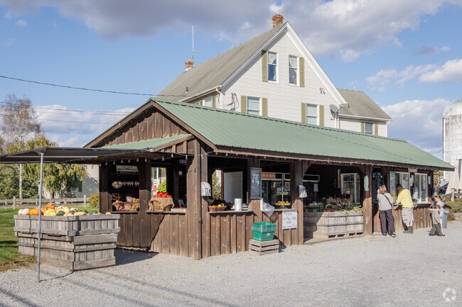 Green Valley Farms Market is known for homemade ice cream and fresh produce.