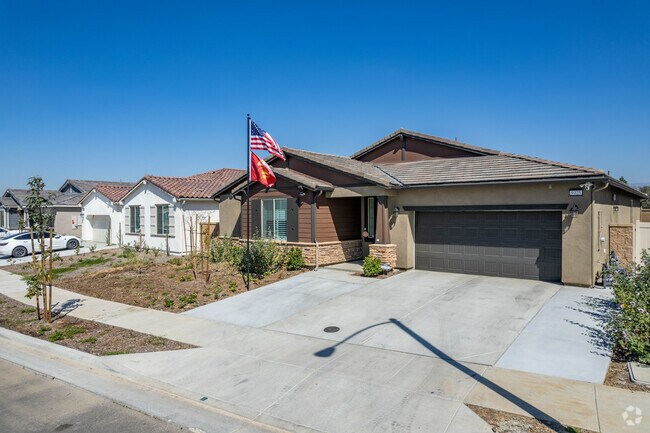 Newer Homes With Various Architectural Styles