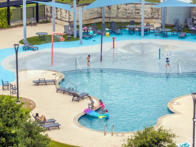 People flock to swimming pools in the warm weather around Maple Creek neighborhood.