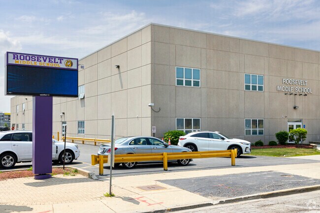 Roosevelt Middle School serves students in grades 6-8 in Melrose Park.