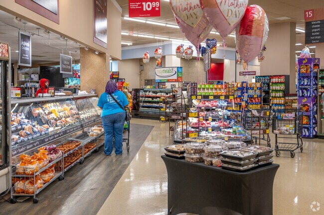 The Petworth Safeway is the closest grocery option for Park View shoppers.