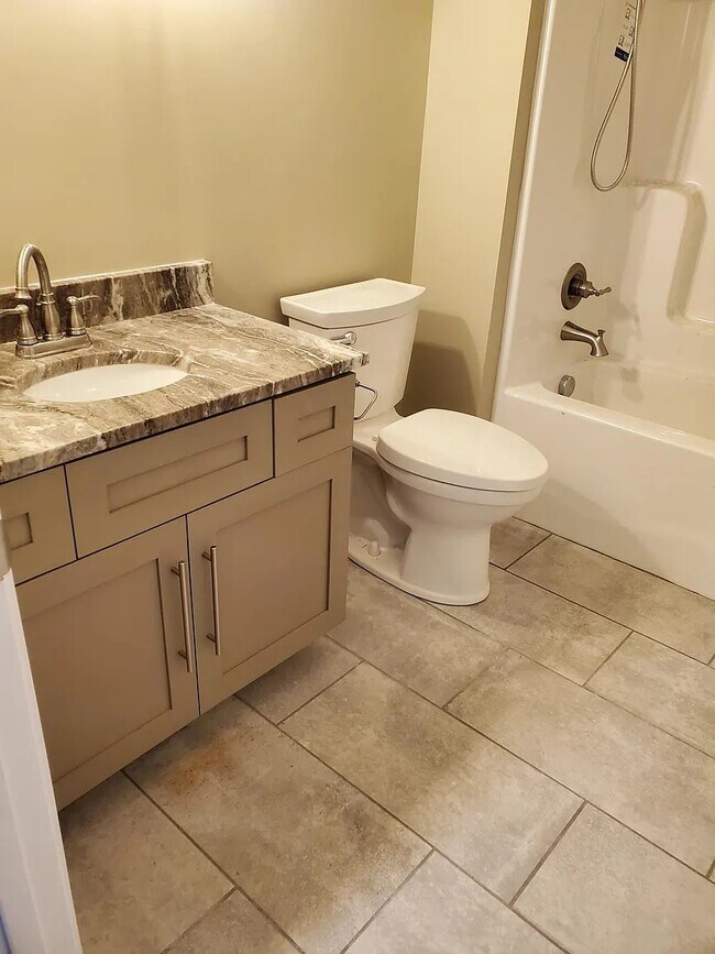 Accommodating bathroom