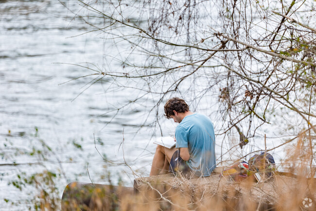 Escape the hustle and bustle and discover a serene oasis at Oconee River Greenway Park.