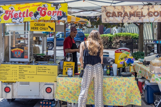 Penn Forest locals can grab food on the go from some of the many vendors all around Jim Thorpe.