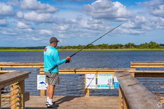 Fishing at River Road Park is a popular pastime for area residents.