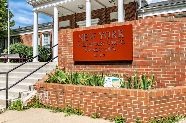 New York Elementary School is in the heart of the East Lawrence neighborhood.
