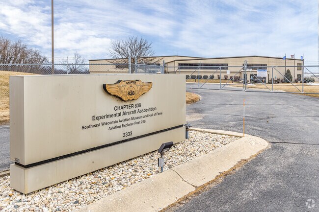 You will find the Southeast Wisconsin Aviation Museum and a small, private airport in The 13th Ward.