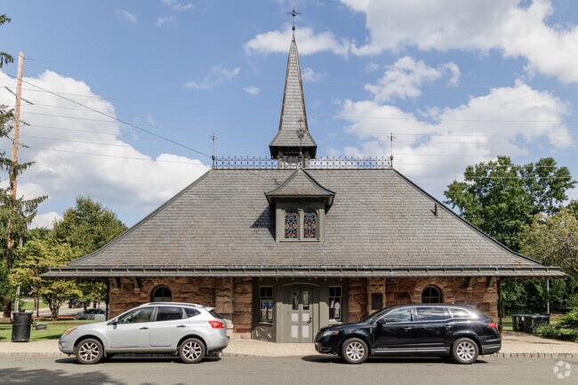 The former Demarest Railroad Station in Demarest, NJ.