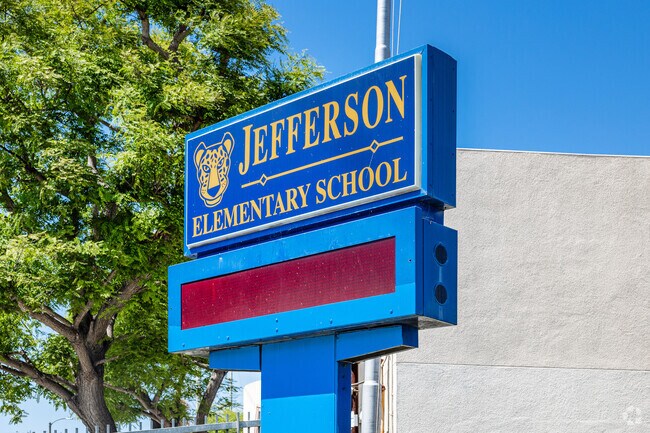 Jefferson Elementary School in located in Lennox, CA.