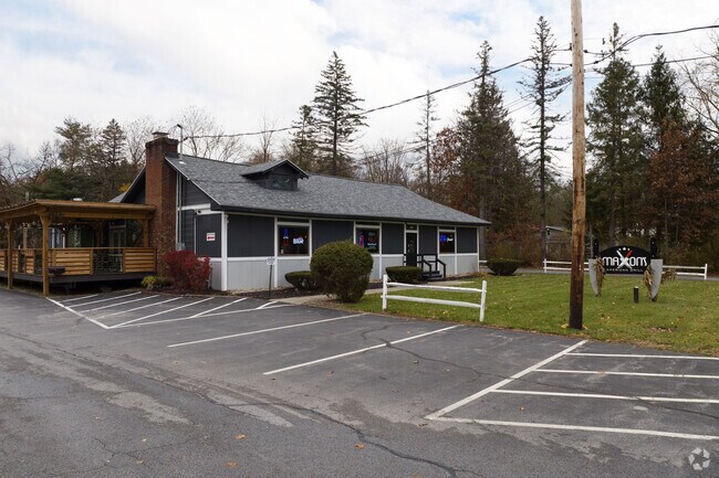 A local staple is Maxon's for a great night of food and fun in Normanskill.