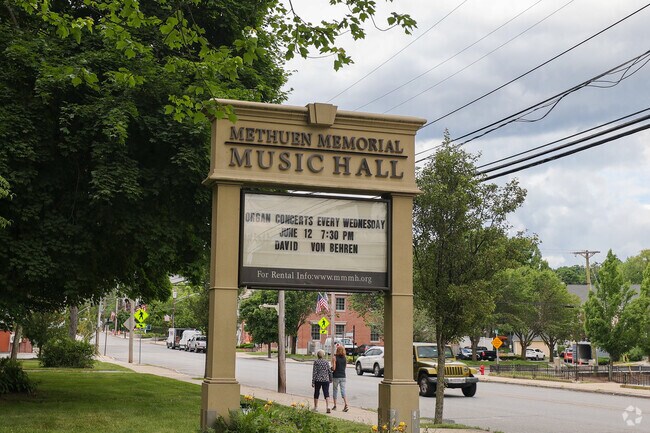 The Methuen Memorial Music Hall puts together a lot of concert events for the residents.