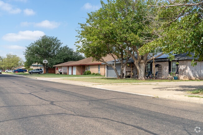 The Bel-Aire neighborhood in Midland features a variety of classic ranch-style homes.