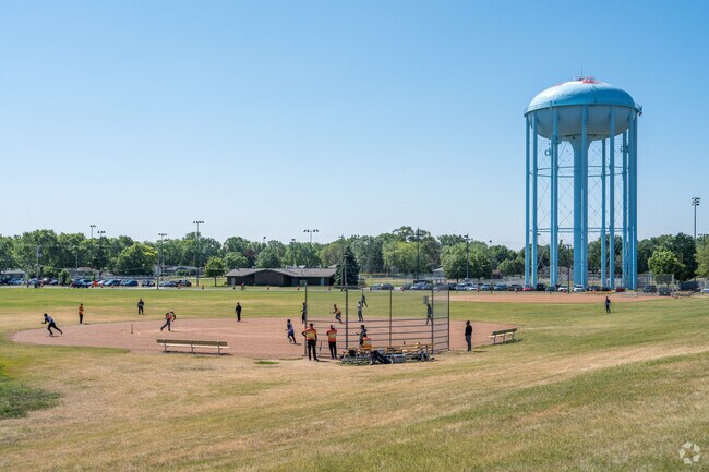 There are several baseball fields at Valley View Elementary shared by the Middle school.