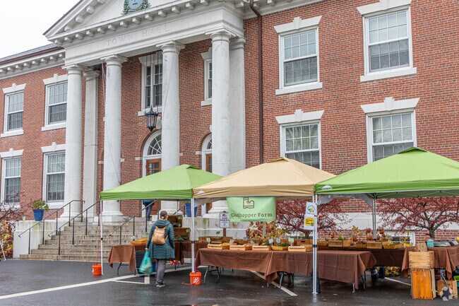 Braintree Thanksgiving Holiday Market is taken place at the Braintree Town Hall.
