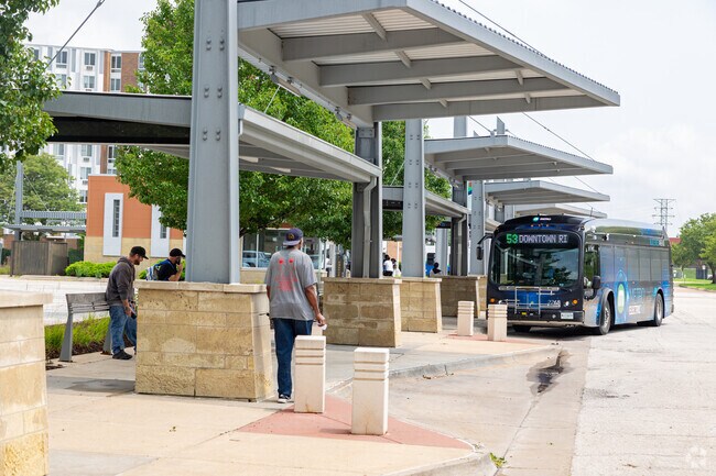 Residents will find a main bus station and several stops in Downtown Rock Island.