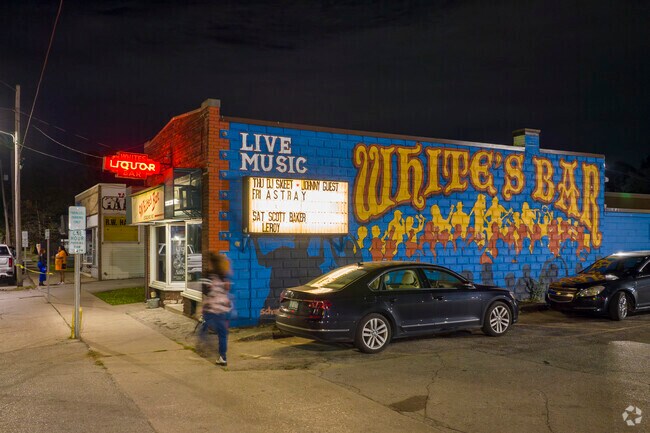 White's Bar in Butman-Fish hosts nightly live acts.