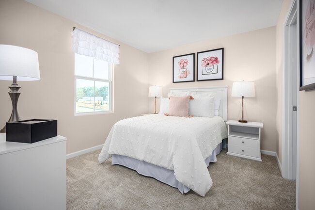Finally, everyone gets their own room to decorate to their style. Even overnight guests will enjoy a full bath and a cozy suite on the 1st floor. Join the Interest List to view home designs.