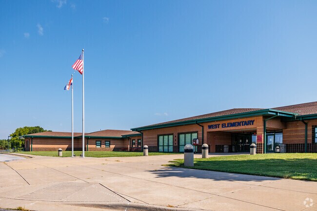 Ozark West Elementary School is part of the Ozark Public School system.