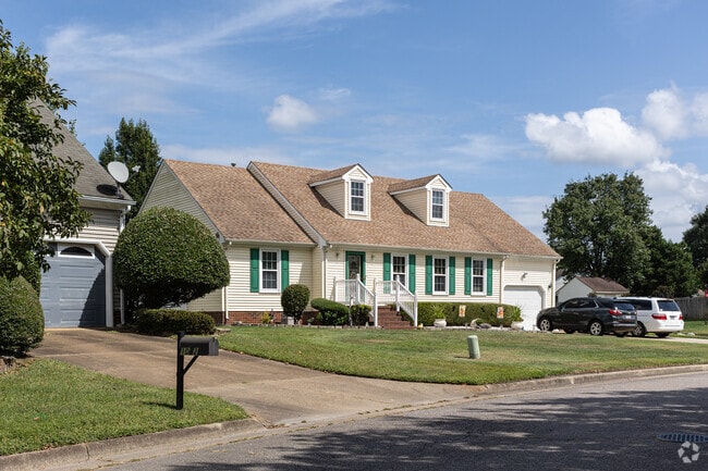 Expanded Cape Cods offer more living space for a growing family in Greenbrier East.