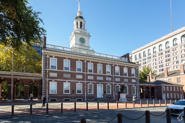 See where the US began at Independence Hall minutes from the Hawthorne neighborhood.