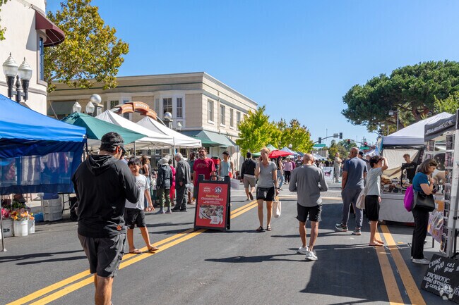 Sunnyvale Farmers Market is the local hot spot every Saturday.