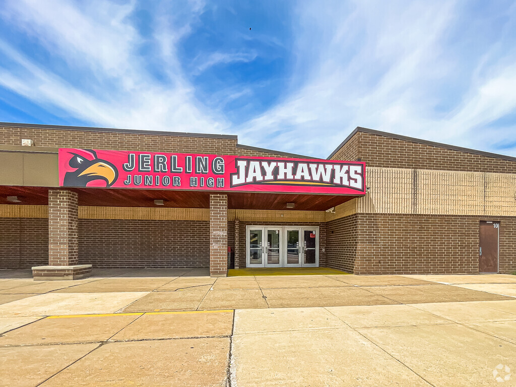 Jerling Junior High School is home to the Jay Hawks.