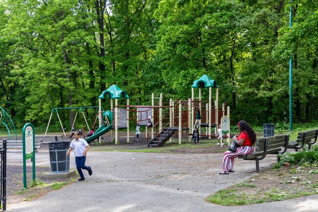 Children like the playground at Fisher Park in Olney.