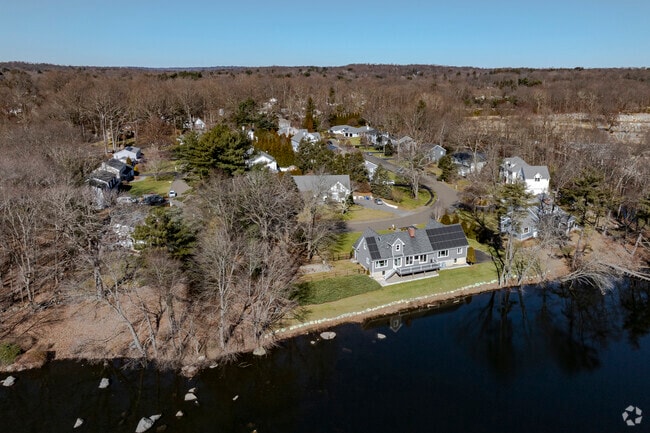 Homes along the Five Mile River in West Norwalk enjoy waterfront living.