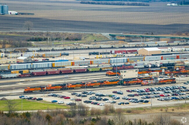 The railroad still plays a large part in the Galesburg's industry and culture.