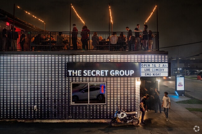 The Secret Group has comedy shows throughout the week in East Downtown.
