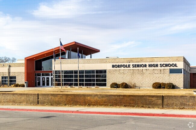 The Norfolk Senior High School is graded B by Niche.