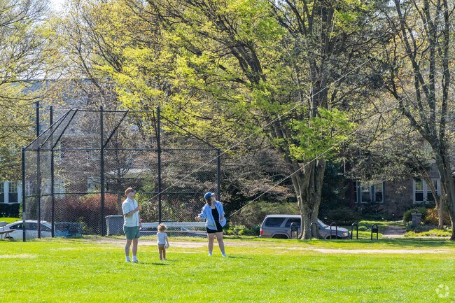 The wide open grassy area at Buchanan Park in College Park are ideal for kite flying.