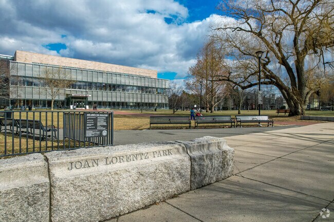 Joan Lorentz Park has a lot of open space for people to enjoy themselves.