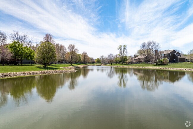 There are beautiful lake views in Bradford-Sterling Farms.