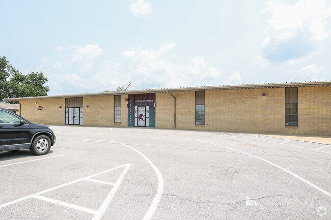 Foyil High School sits just across the drive from Foyil Elementary School.