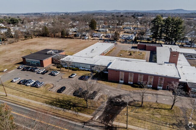 Hazardville Memorial Elementary School in Enfield, CT.