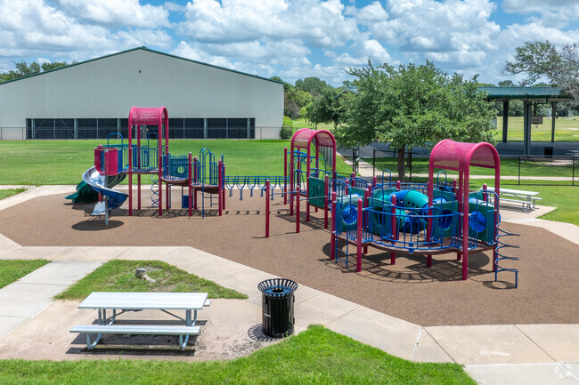 Students engage in active play during recess at Mitchell Elementary School.