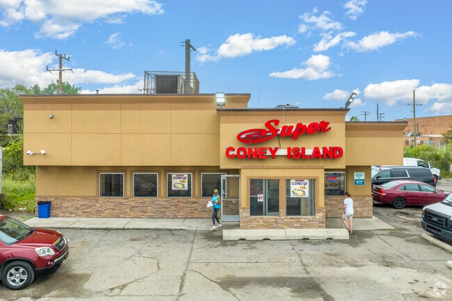 Grab a fresh coney at Super Coney Island in Chalfonte.