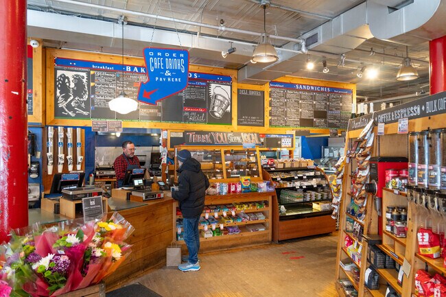 City Feed and Supply is a popular store providing natural foods in Jamaica Plain.