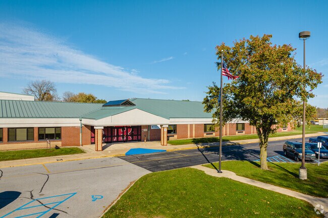 Van Rensselaer Elementary is a well rated public school with about 347 students in grades 1-5.