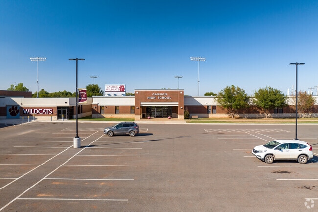 Navina students often attend Cashion High School nearby.