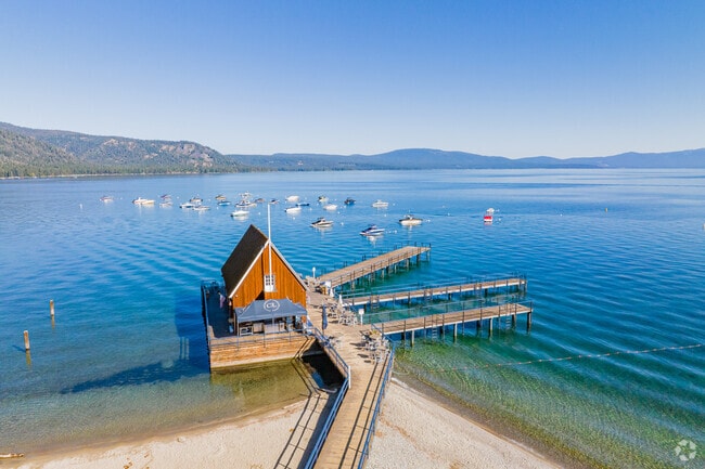 Chambers Landing in Tahoma the oldest bar in Lake Tahoe.