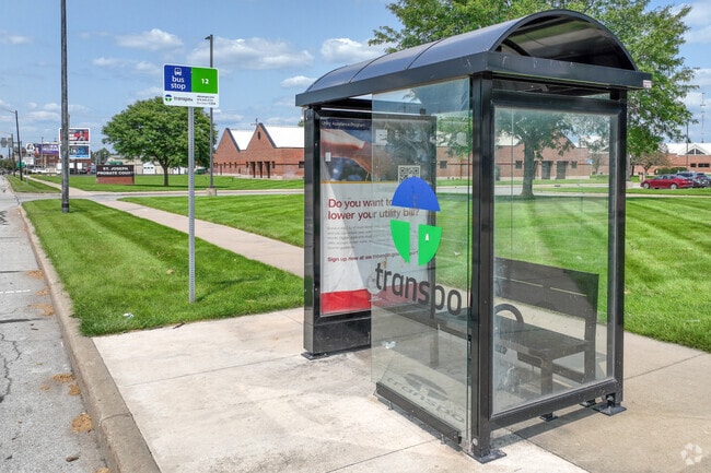 Southeast South Bend has many public transportation options like the Transpo Bus stops.