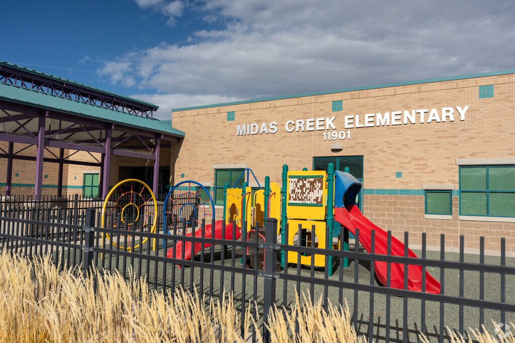 Midas Creek Elementary School provides education in the neighborhood of 
Herriman.