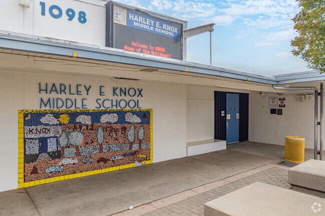 Teachers at Harley E. Knox Middle School are committed to student success and growth.